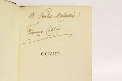 COPPEE : Olivier - Signiert, Erste Ausgabe - Edition-Originale.com