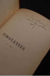 COQUELIN CADET : Pirouettes - Autographe, Edition Originale - Edition-Originale.com