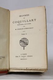 COQUILLART : Oeuvres - Edition-Originale.com
