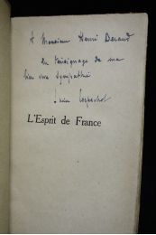 CORPECHOT : L'esprit de France - Signed book, First edition - Edition-Originale.com