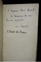 CORPECHOT : L'esprit de France - Autographe, Edition Originale - Edition-Originale.com