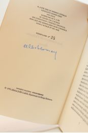 COSSERY : Les couleurs de l'infamie - Libro autografato, Prima edizione - Edition-Originale.com