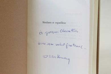 COSSERY : Mendiants et orgueilleux - Autographe - Edition-Originale.com