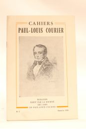COURIER : Cahiers Paul-Louis Courier N°2 - First edition - Edition-Originale.com