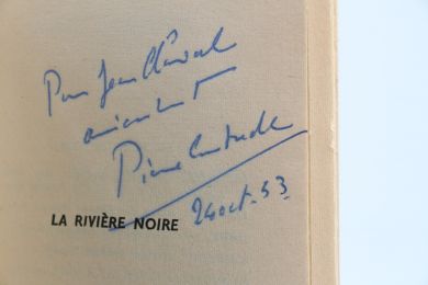 COURTADE : La Rivière noire - Autographe, Edition Originale - Edition-Originale.com