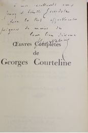 COURTELINE : Boubouroche précédé d'un avant-propos inédit et de Une canaille - Autographe - Edition-Originale.com