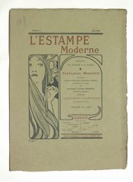 Couverture de L'Estampe Moderne n°4 août 1897 - Edition Originale - Edition-Originale.com