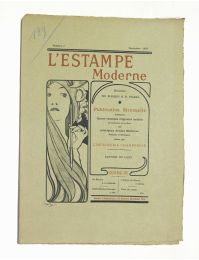 Couverture de L'Estampe Moderne n°7 novembre 1897 - Erste Ausgabe - Edition-Originale.com