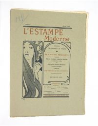 Couverture de L'Estampe Moderne n°9 janvier 1898 - Prima edizione - Edition-Originale.com