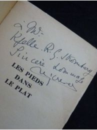 CREVEL : Les pieds dans le plat - Autographe, Edition Originale - Edition-Originale.com