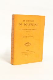 CROZE : Le chevalier de Boufflers et la comtesse de Sabran 1788-1792 - Edition Originale - Edition-Originale.com