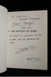CRUCIANI : Les moyens du bord - Signed book, First edition - Edition-Originale.com