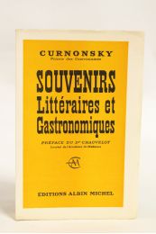 CURNONSKY : Souvenirs littéraires et gastronomiques - Prima edizione - Edition-Originale.com