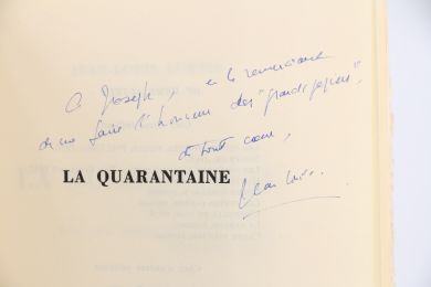 CURTIS : La quarantaine - Autographe, Edition Originale - Edition-Originale.com