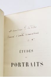 CUVILLIER-FLEURY : Etudes et portraits. Première série - Autographe, Edition Originale - Edition-Originale.com