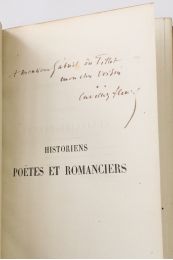 CUVILLIER-FLEURY : Historiens poëtes et romanciers - Signiert, Erste Ausgabe - Edition-Originale.com