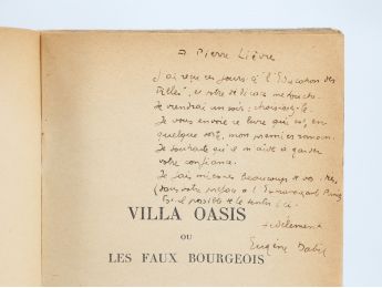 DABIT : Villa oasis ou les faux bourgeois - Libro autografato, Prima edizione - Edition-Originale.com