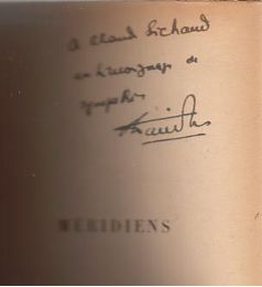 DANINOS : Méridiens - Libro autografato, Prima edizione - Edition-Originale.com