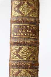D'ARGONNE : Sentimens critiques sur les Caracteres de Monsieur de La Bruyere - First edition - Edition-Originale.com
