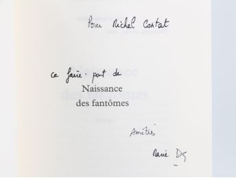 DARRIEUSSECQ : Naissance des fantômes - Signiert, Erste Ausgabe - Edition-Originale.com