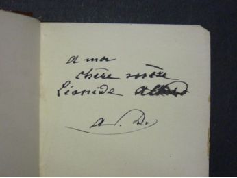 DAUDET : L'enterrement d'une étoile - Signed book, First edition - Edition-Originale.com