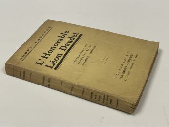 DAUDET : L'honorable Léon Daudet - Autographe, Edition Originale - Edition-Originale.com