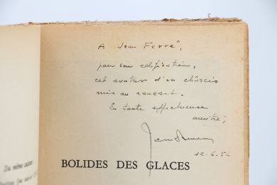 DAUVEN : Bolides des glaces - Saint-Moritz - Villard-de-Lans - Garmish - Autographe, Edition Originale - Edition-Originale.com
