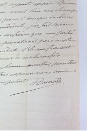 DAUZATS : Lettre autographe signée - Signiert, Erste Ausgabe - Edition-Originale.com