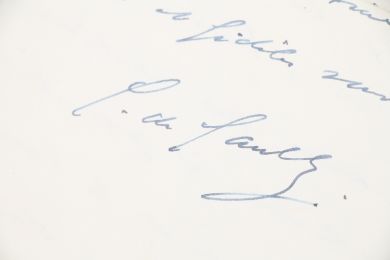 DE GAULLE : Lettre autographe datée et signée adressée à sa cuisinière Augustine Bastide : 