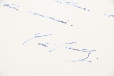 DE GAULLE : Lettre autographe datée et signée adressée à sa cuisinière Augustine Bastide la remerciant pour ses souhaits d'anniversaire - Autographe, Edition Originale - Edition-Originale.com