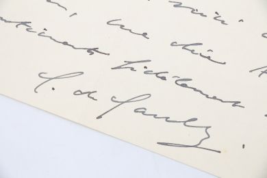 DE GAULLE : Lettre autographe datée et signée adressée à sa cuisinière Augustine Bastide  - Signed book, First edition - Edition-Originale.com