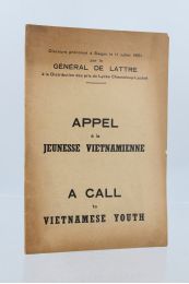 DE LATTRE DE TASSIGNY : Appel à la jeunesse vietnamienne - A call to vietnamise youth - First edition - Edition-Originale.com