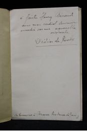 DE ROULX : La chanson des Oyats, roman dans les plaines de l'Yser avant 1914 - Autographe, Edition Originale - Edition-Originale.com