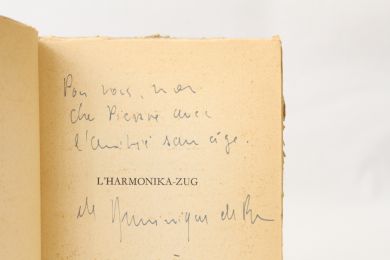 DE ROUX : L'harmonika-zug - Signed book, First edition - Edition-Originale.com