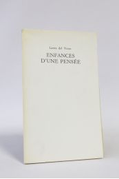 LANZA DEL VASTO : Enfances d'une pensée - Erste Ausgabe - Edition-Originale.com