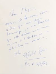 DEON : Le jeune homme vert - Autographe, Edition Originale - Edition-Originale.com