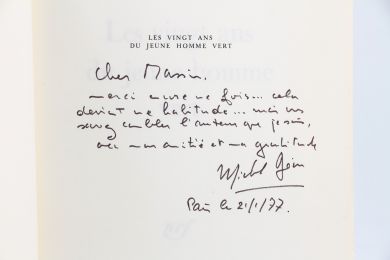DEON : Les vingt ans d'un jeune homme vert - Signed book, First edition - Edition-Originale.com