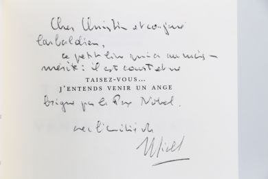 DEON : Taisez-vous... j'entends venir un ange - Signed book, First edition - Edition-Originale.com