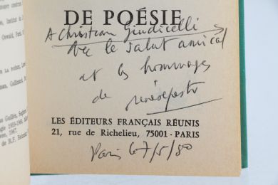 DEPESTRE : En état de Poésie - Autographe, Edition Originale - Edition-Originale.com