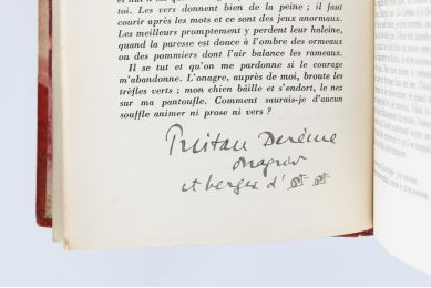 DEREME : L'onagre orangé - Signed book, First edition - Edition-Originale.com