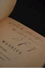 DEROULEDE : La moabite - Autographe, Edition Originale - Edition-Originale.com