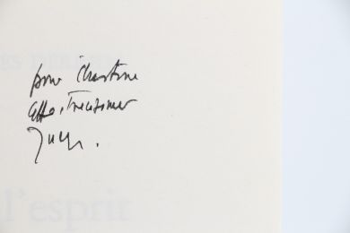 DERRIDA : De l'esprit, Heidegger et la question - Autographe, Edition Originale - Edition-Originale.com