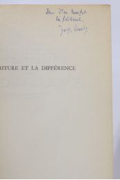 DERRIDA : L'écriture et la différence  - Libro autografato, Prima edizione - Edition-Originale.com