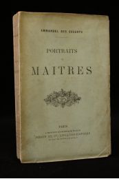 DES ESSARTS : Portraits et maîtres - Erste Ausgabe - Edition-Originale.com