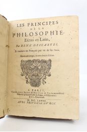 DESCARTES : Les Principes de la philosophie - Edition-Originale.com