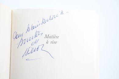 DEVOS : Matière à rire - L'Intégrale - Signiert - Edition-Originale.com