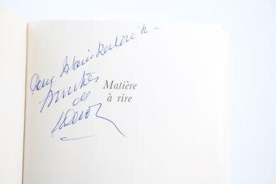 DEVOS : Matière à rire - L'Intégrale - Signed book - Edition-Originale.com