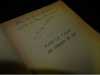 DHOTEL : Dans la vallée du chemin de fer - Libro autografato, Prima edizione - Edition-Originale.com