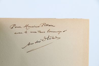 DHOTEL : Le Roman de Jean-Jacques - Autographe, Edition Originale - Edition-Originale.com