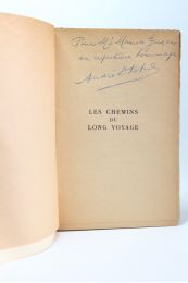 DHOTEL : Les chemins du long voyage - Signed book, First edition - Edition-Originale.com